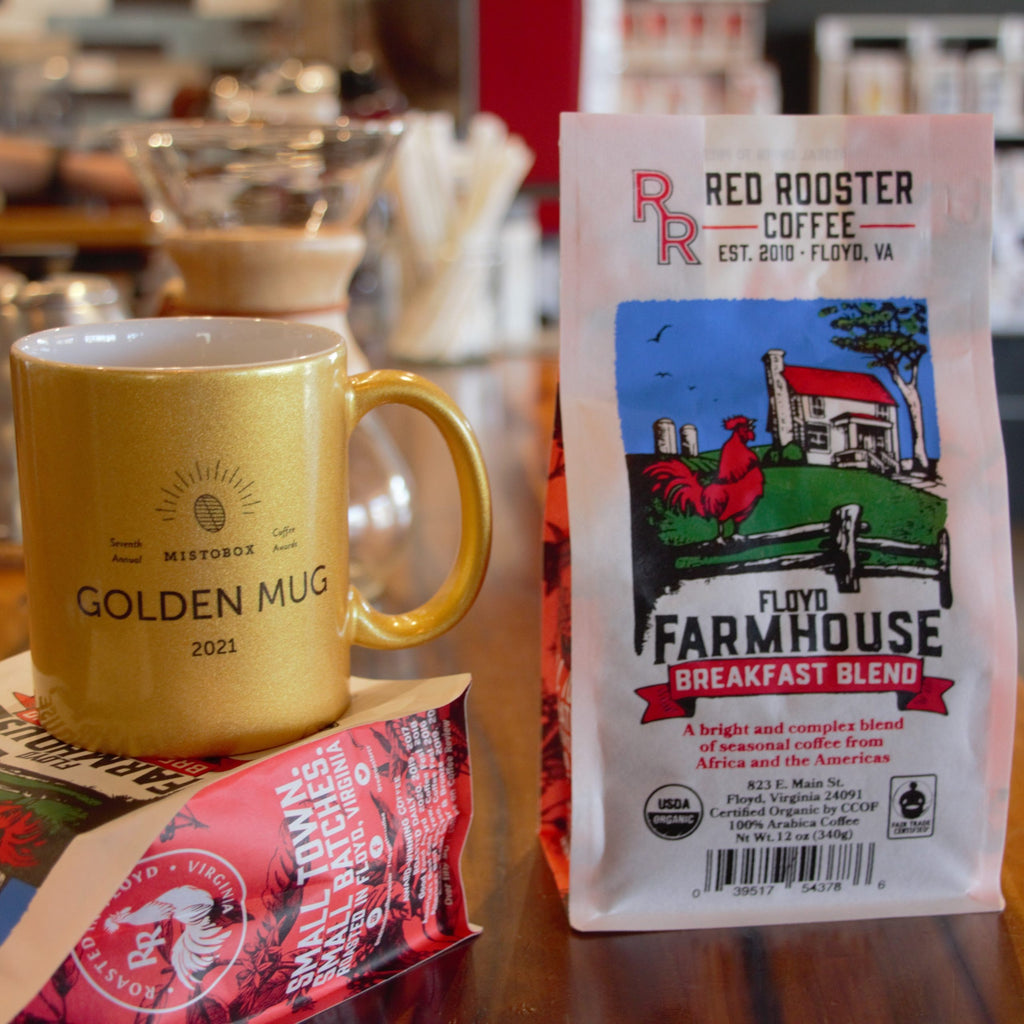 Organic Floyd Farmhouse Breakfast Blend Premium Roasted Coffee Blend