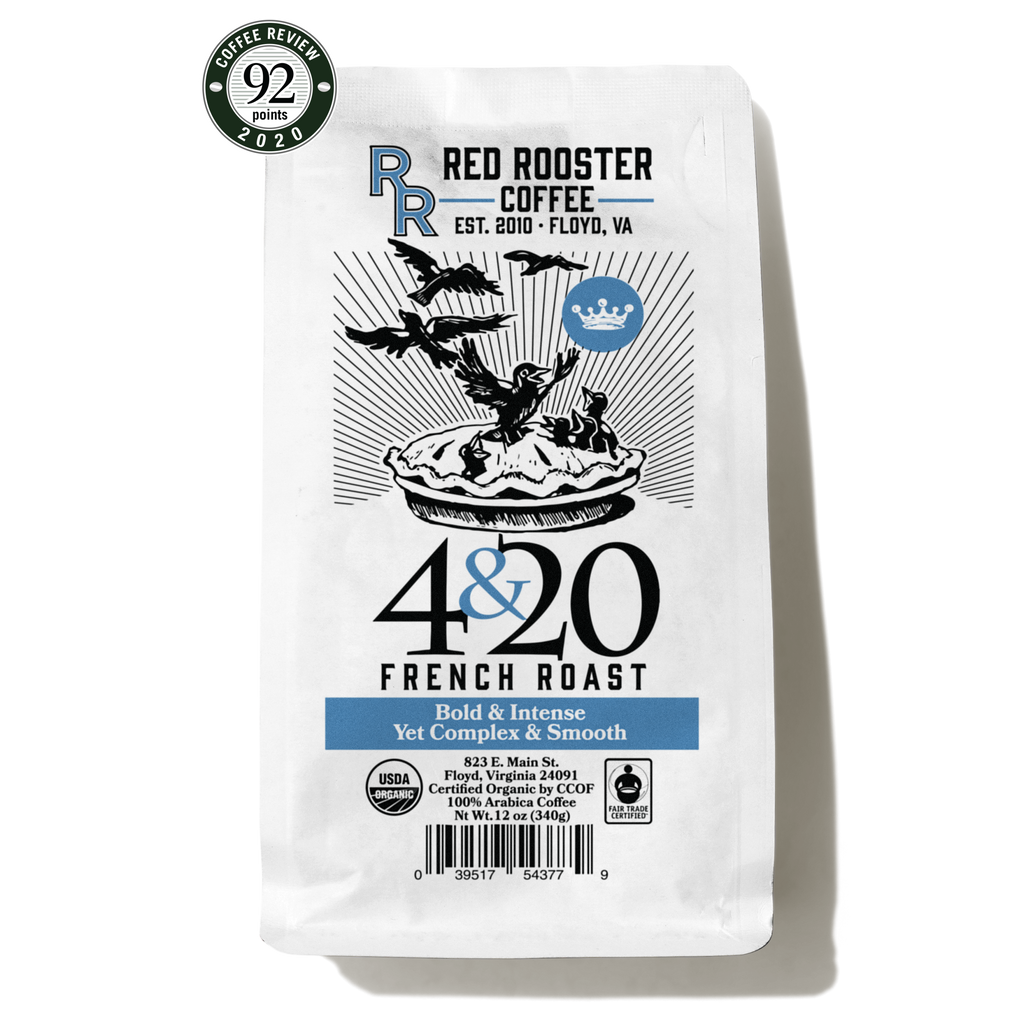 Organic 4&20 French Roast Premium Roasted Coffee Blend