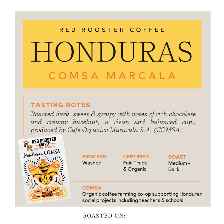 Honduras COMSA Marcala Flavorful Specialty Coffee Beans
