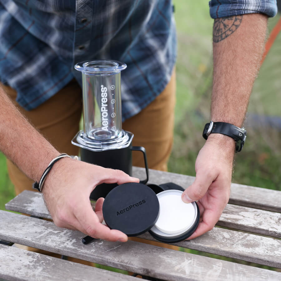 AeroPress Travel Filter Holder Clean Cup Filter Accessory