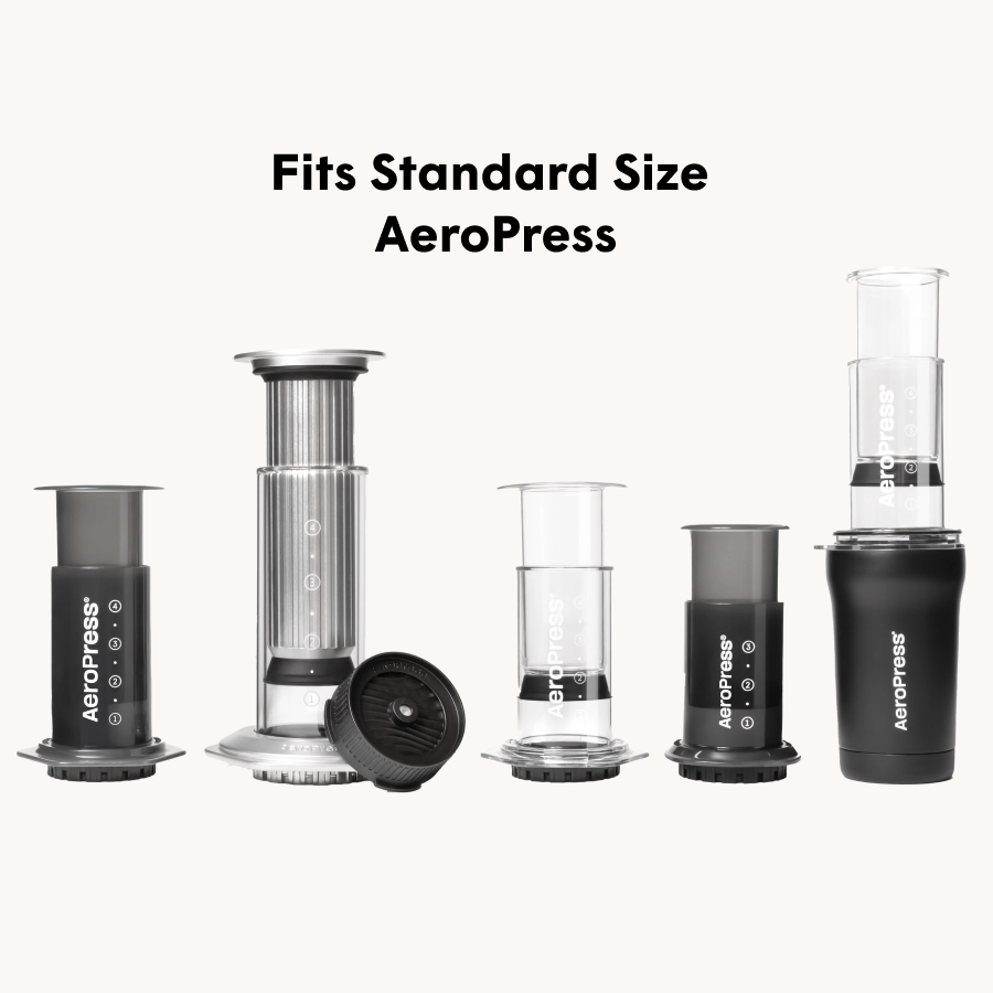 AeroPress Flow Control Filter Cap - Standard Clean Cup Filter Accessory Replacement