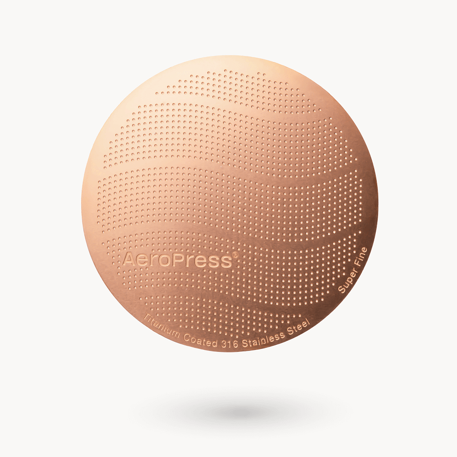 AeroPress Gold Tone Filter - Standard Easy Travel Coffee Press