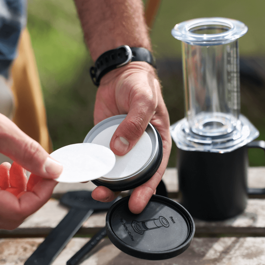 AeroPress Travel Coffee Mug - Stainless Steel Home Coffee Mug Accessory