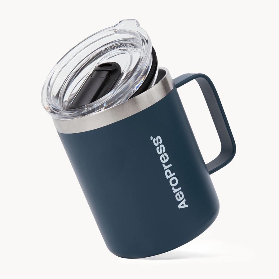 AeroPress Travel Coffee Mug - Stainless Steel Home Coffee Mug Accessory