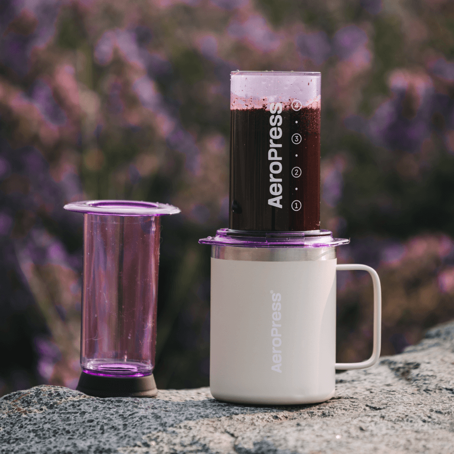 AeroPress Travel Coffee Mug - Stainless Steel Home Coffee Mug Accessory