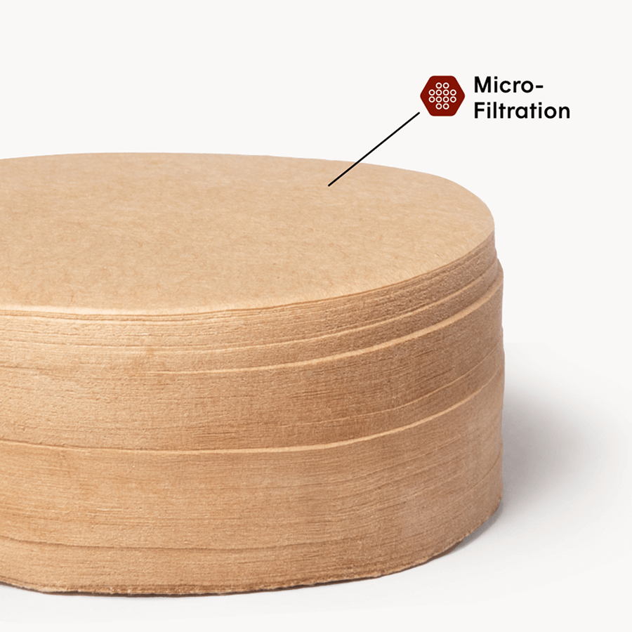 AeroPress Natural Paper Micro-Filters - Standard Clean Cup Filter Accessory