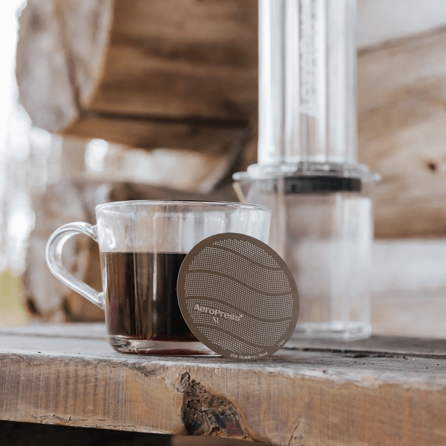 AeroPress Stainless Steel Filter - XL Clean Cup Filter Accessory