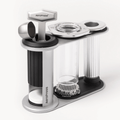AeroPress Organizer Stand - Stainless Steel Compact Coffee Storage Accessory Replacement