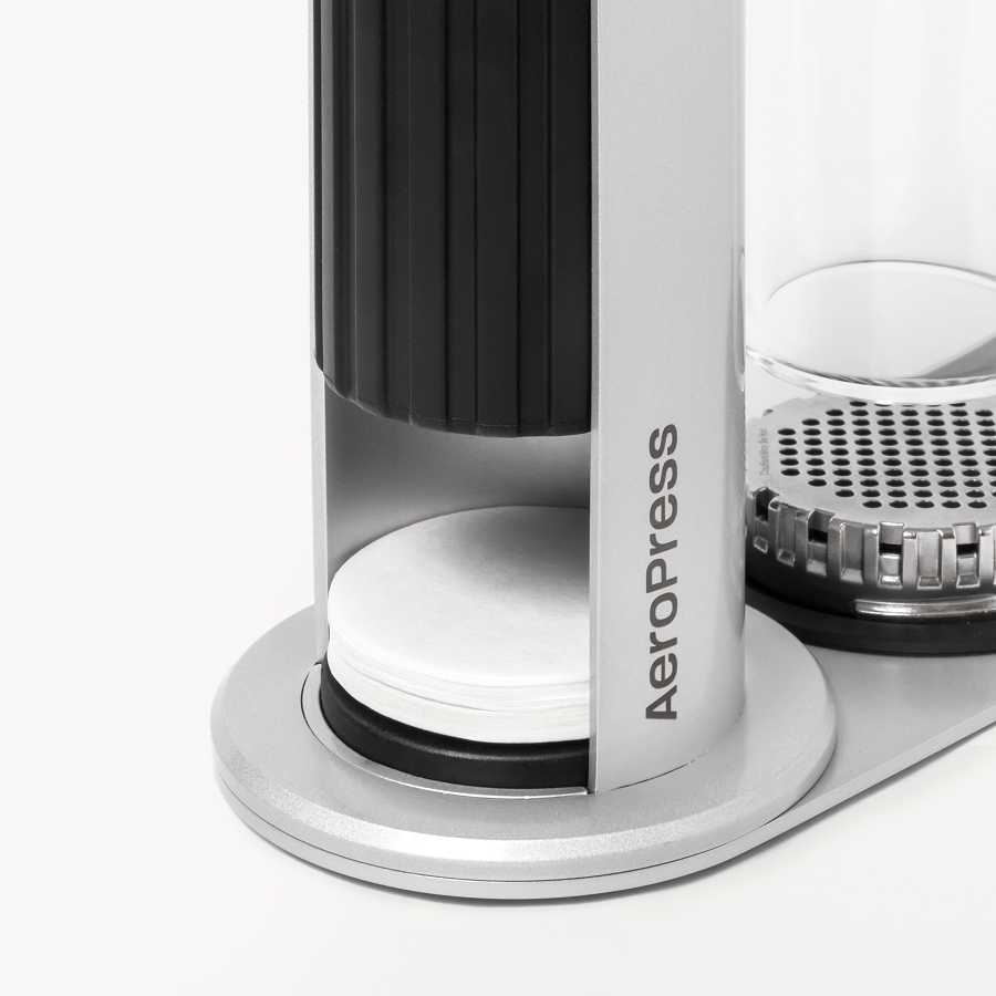 AeroPress Organizer Stand - Stainless Steel Compact Coffee Storage Accessory Replacement