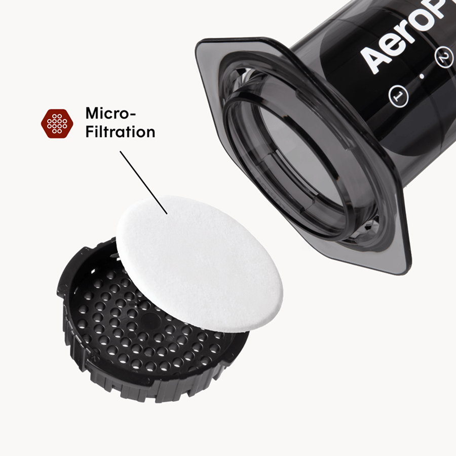 AeroPress Coffee Maker - Clear & Colors Smooth Brew Clear Brewer