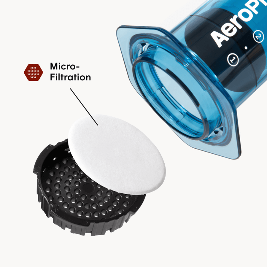 AeroPress Coffee Maker - Clear & Colors Smooth Brew Clear Brewer