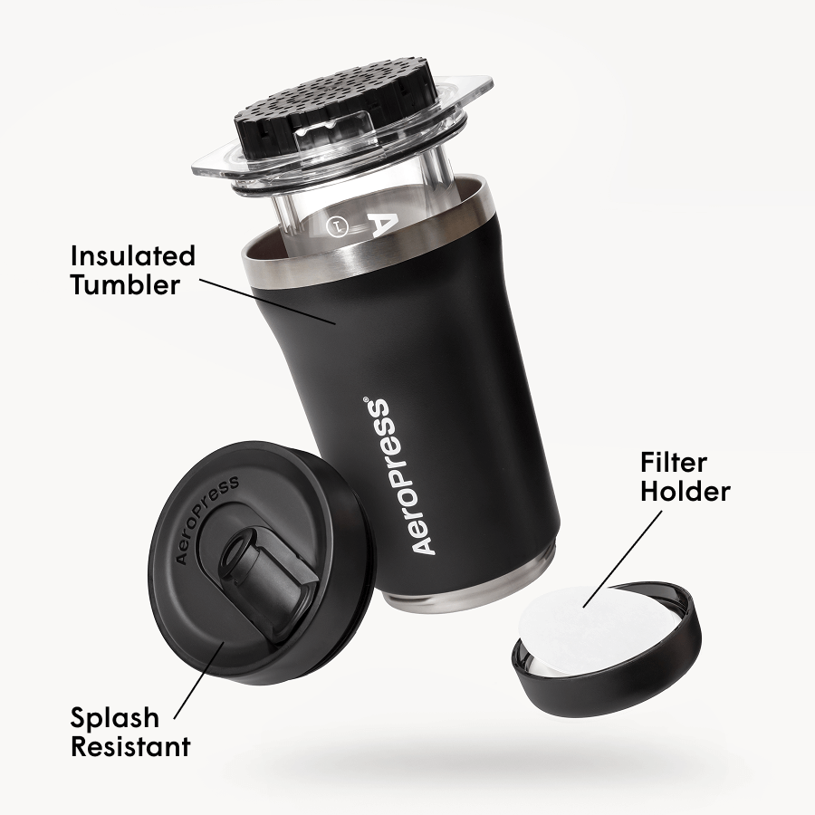 AeroPress Coffee Maker - Go Plus Easy Travel Coffee Press