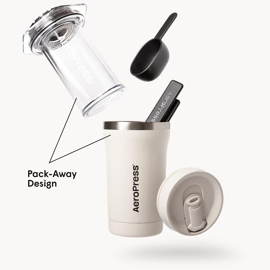 AeroPress Coffee Maker - Go Plus Easy Travel Coffee Press