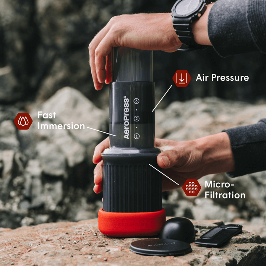 AeroPress Coffee Maker - Go Easy Travel Coffee Press