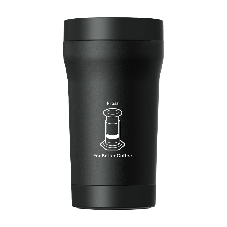 AeroPress Travel Coffee Tumbler - Stainless Steel Home Coffee Mug Accessory
