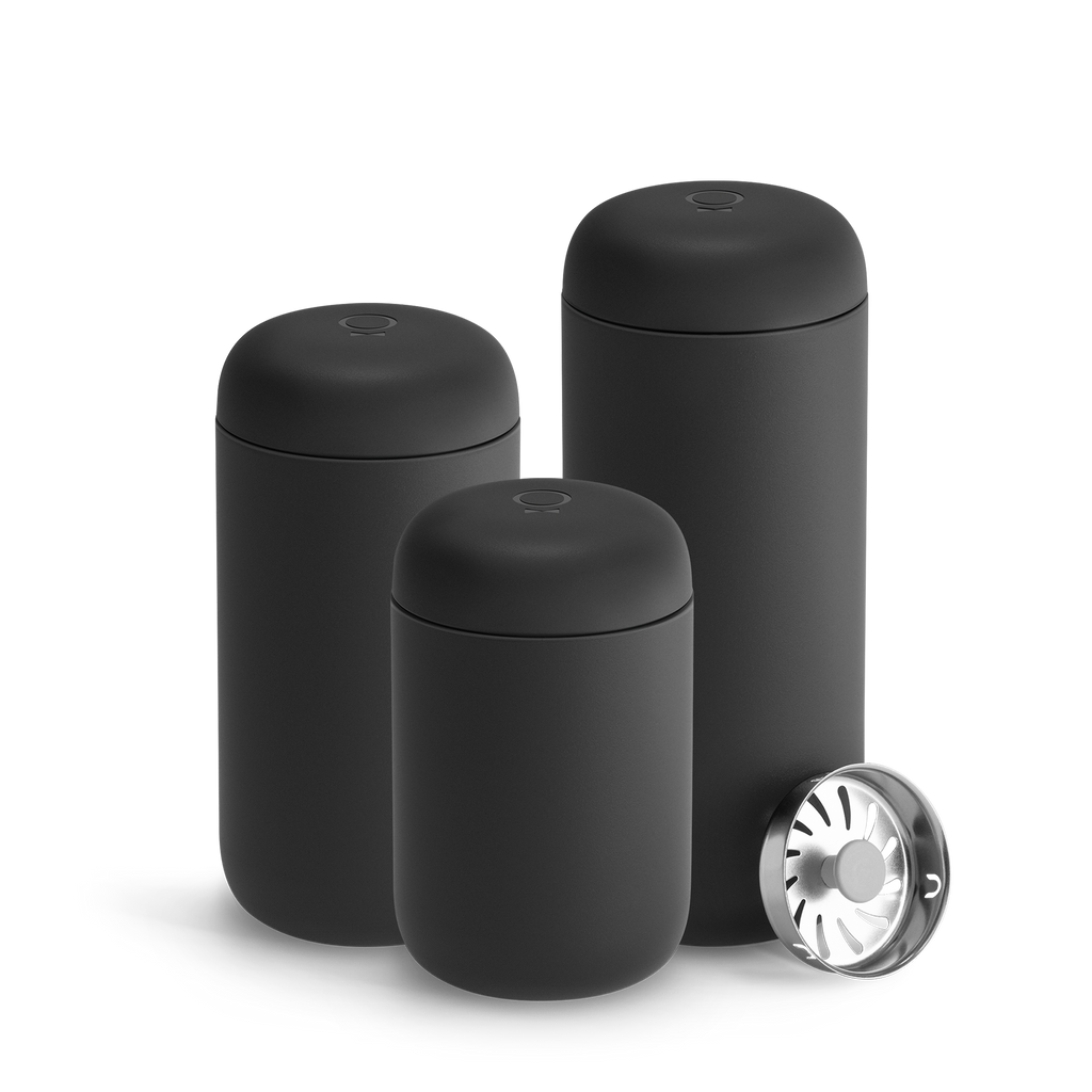 Fellow Carter Move Mug + Splash Guard Home Coffee Mug Accessory