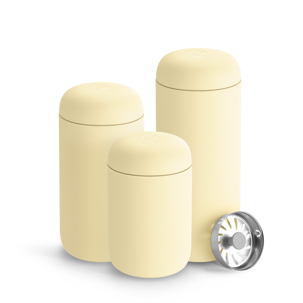 Fellow Carter Move Mug + Splash Guard Home Coffee Mug Accessory