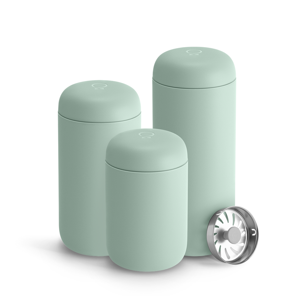 Fellow Carter Move Mug + Splash Guard Home Coffee Mug Accessory