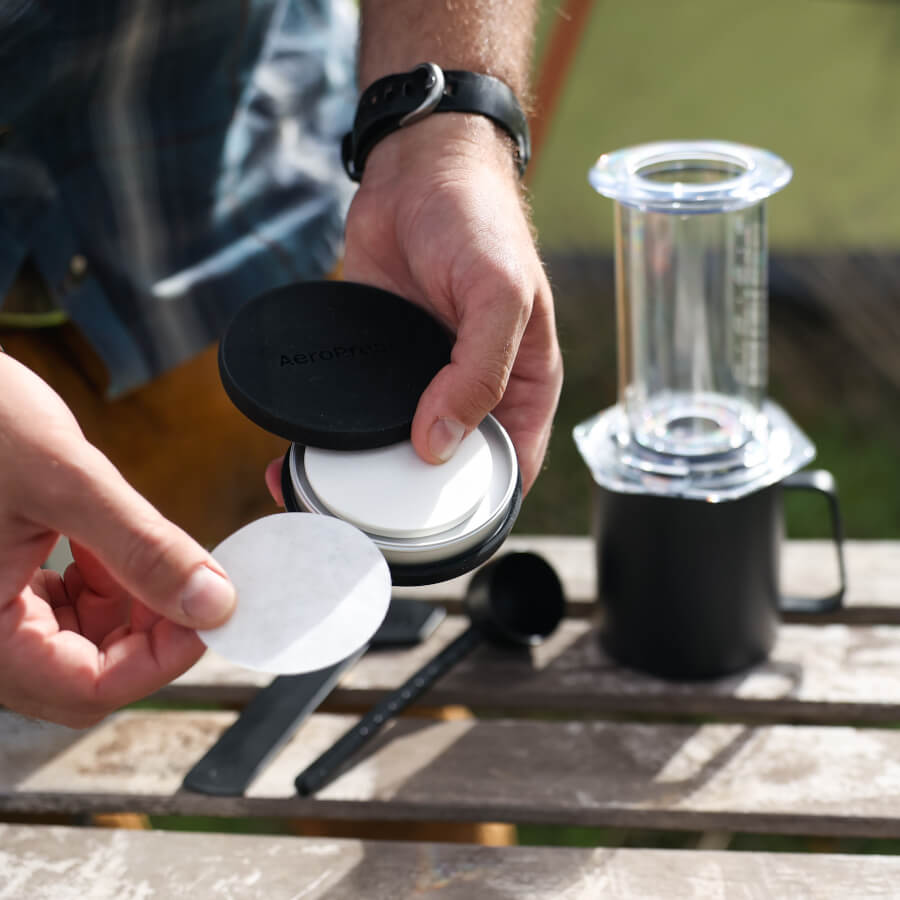 AeroPress Travel Filter Holder Clean Cup Filter Accessory