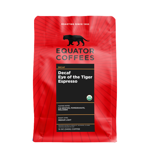 Decaf Eye Of The Tiger 12 oz Daily Decaf Specialty Coffee