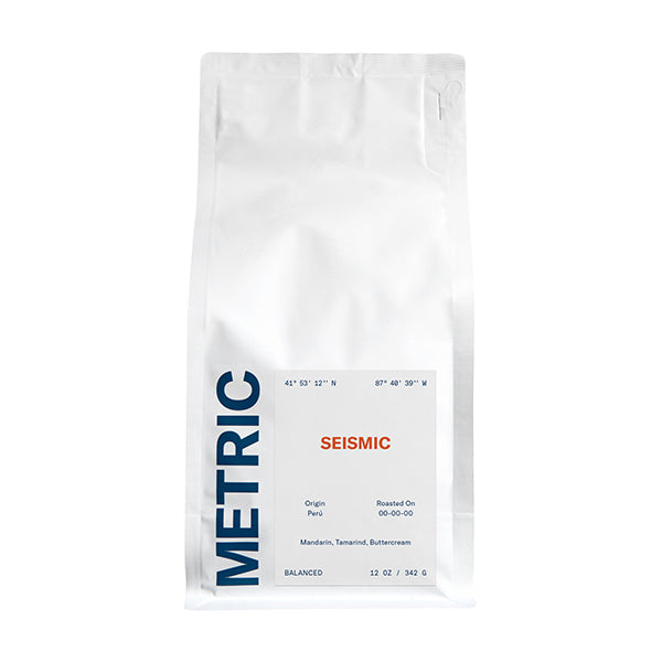 Seismic 12 oz Premium Roasted Coffee Blend
