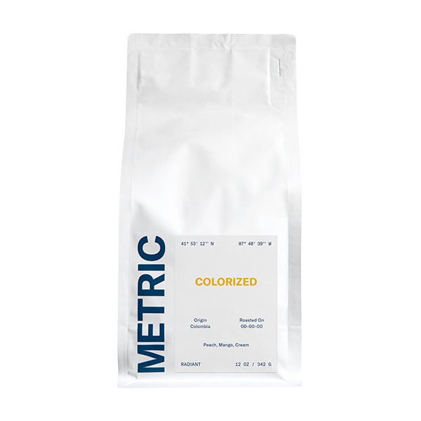 Colorized 12 oz Premium Roasted Coffee Blend