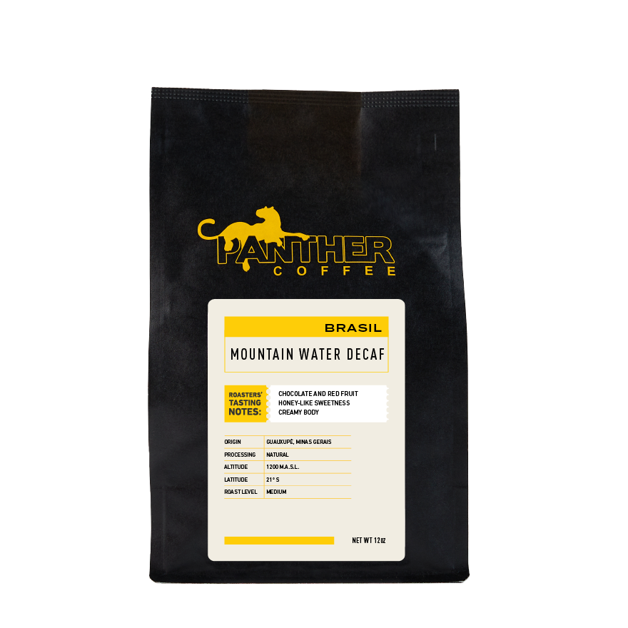 Decaf Mountain Water Brazil 12 oz Daily Decaf Specialty Coffee