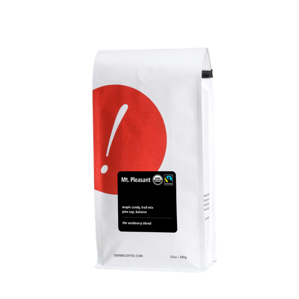 Mt Pleasant Fairtrade Organic 12 oz Premium Roasted Coffee Blend