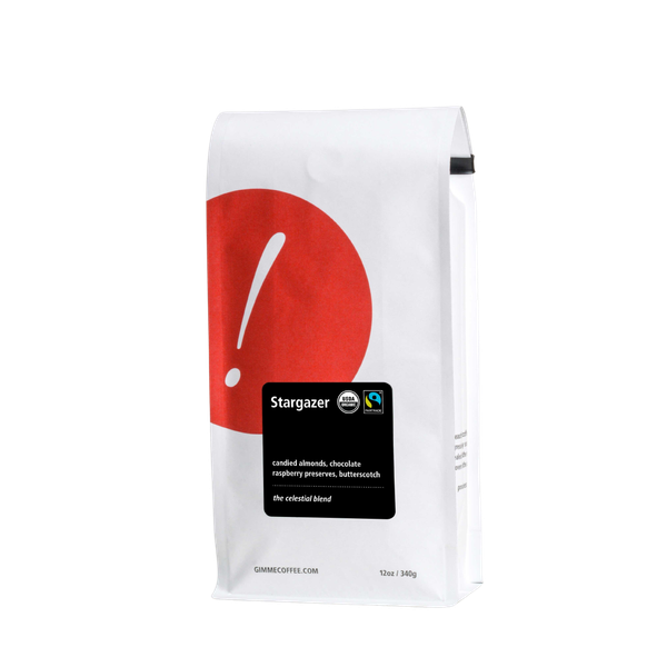 Stargazer Fairtrade Organic 12 oz Premium Roasted Coffee Blend