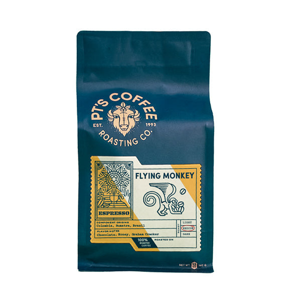 Flying Monkey Espresso 12 oz Cafe Style Espresso Coffee