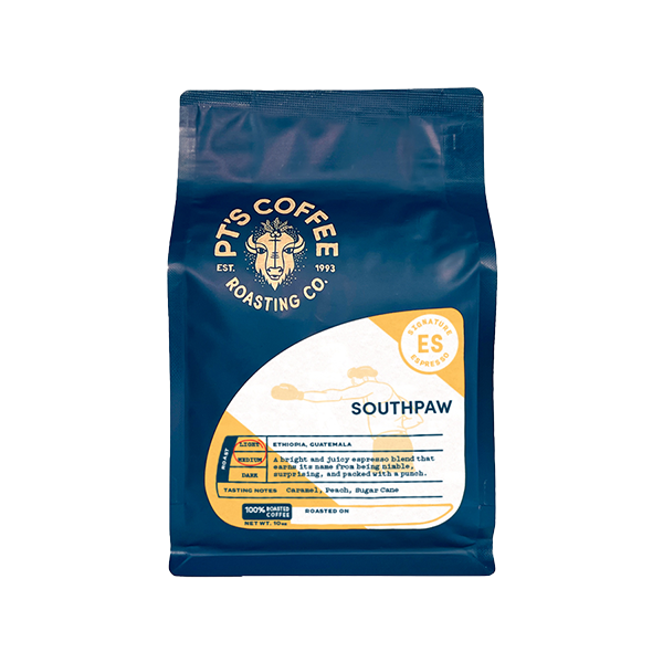 Southpaw Espresso 10 oz Cafe Style Espresso Coffee