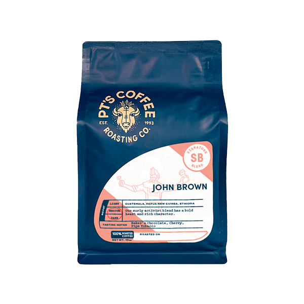 John Brown 10 oz Cafe Style Espresso Coffee