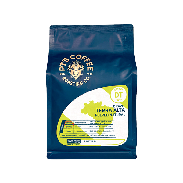 Terra Alta Pulped Natural 10 oz Cafe Style Espresso Coffee