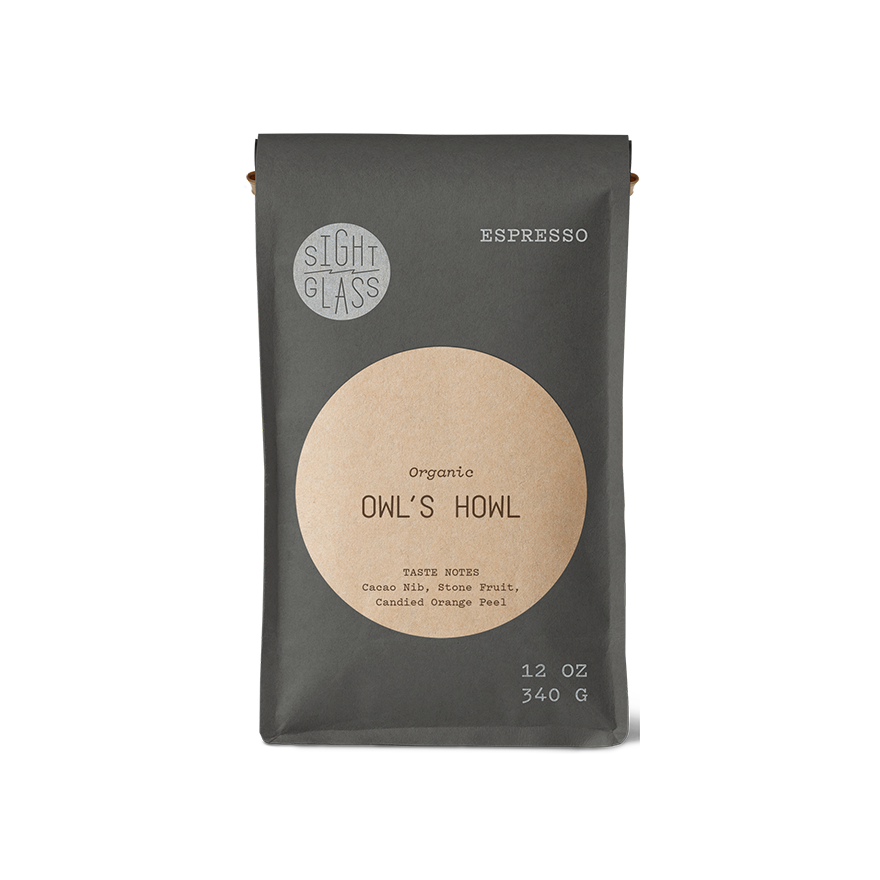 Organic Owls Howl 12 oz Cafe Style Espresso Coffee