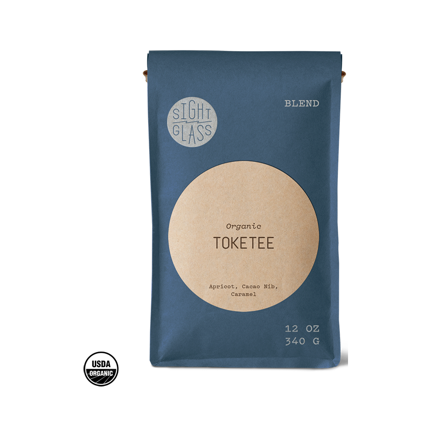 Organic Toketee 12 oz Premium Roasted Coffee Blend