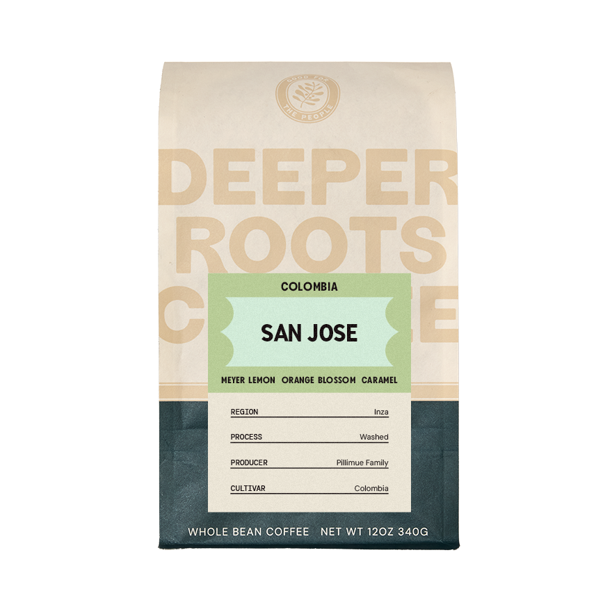 Colombia San Jose 12 oz Premium Origin Coffee Beans