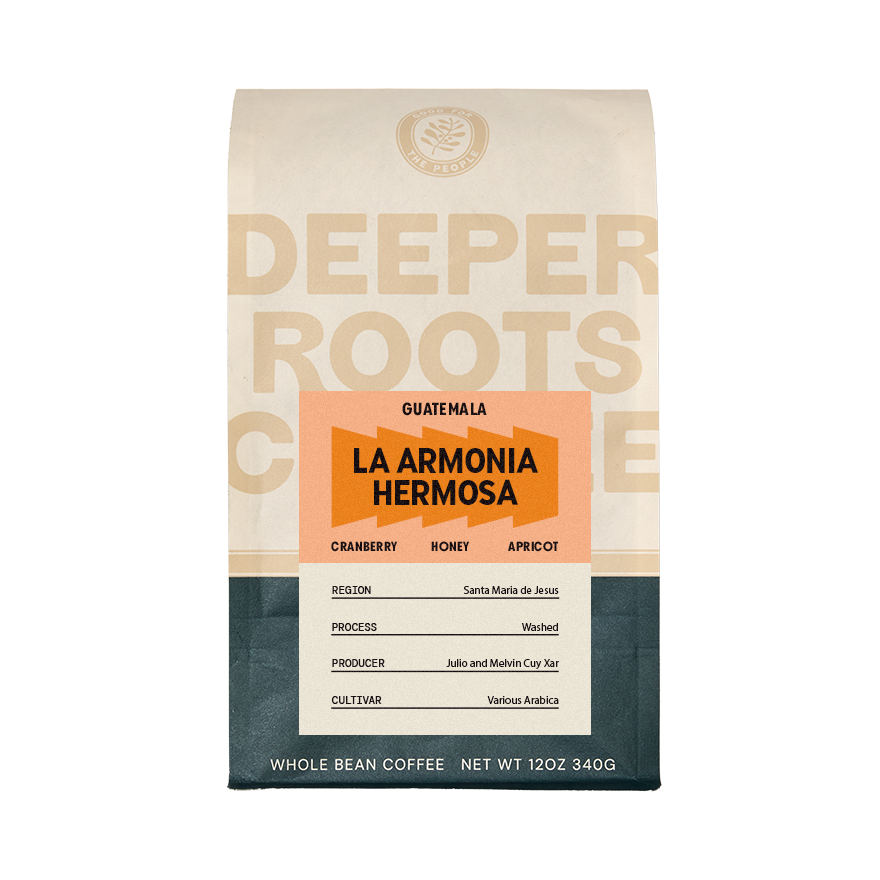 La Armonia Hermosa 12 oz Premium Origin Coffee Beans