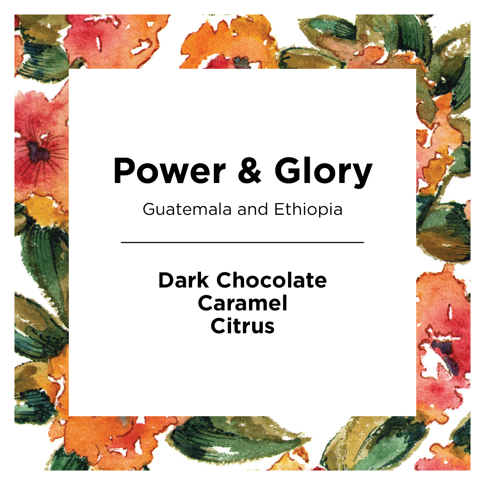 Power & Glory Cafe Style Espresso Coffee