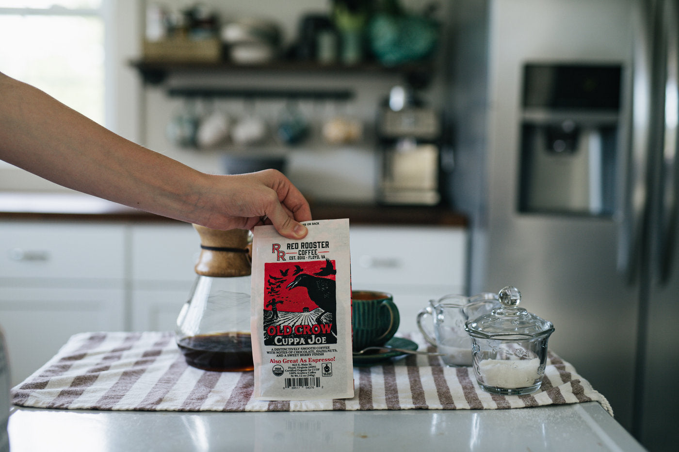 Organic Old Crow Cuppa Joe Cafe Style Espresso Coffee