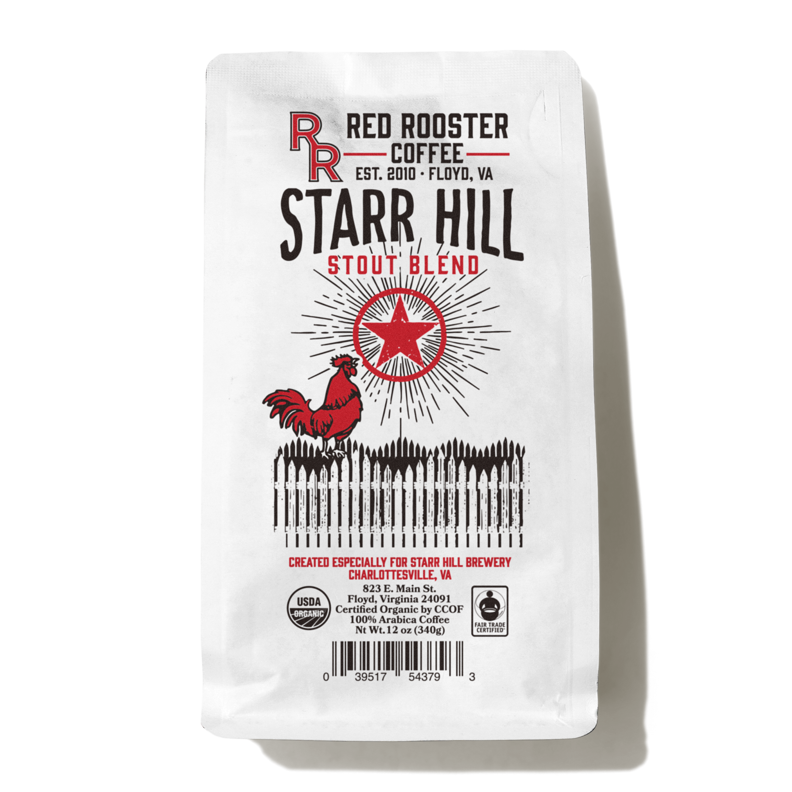 Organic Starr Hill Stout Blend Premium Roasted Coffee Blend