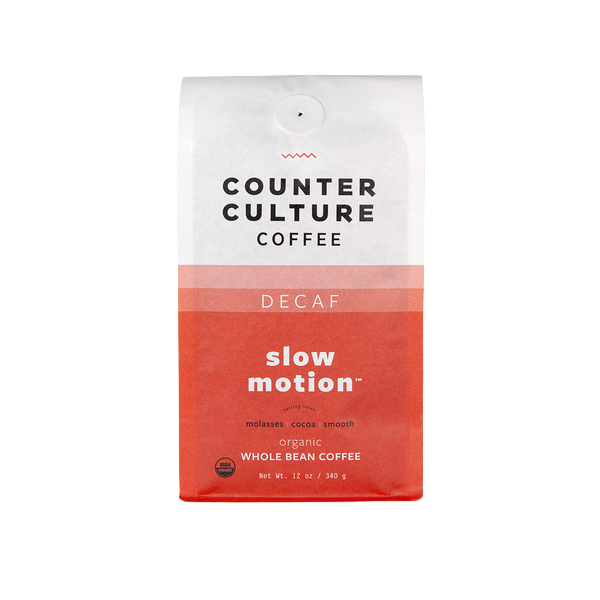 Slow Motion - Decaf 12 oz Cafe Style Espresso Coffee