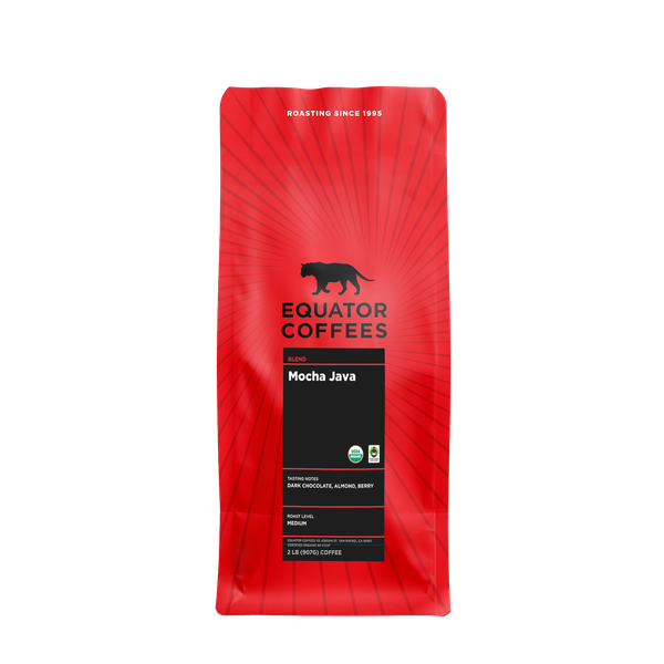 Mocha Java Fair Trade Organic 2 lb Premium Roasted Coffee Blend