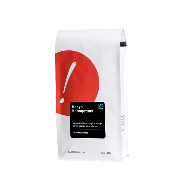 Kenya Kabngetuny Fairtrade 12 oz Flavorful Specialty Coffee Beans