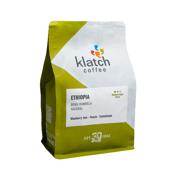 Ethiopia Buku Hambela Natural 2 lb Premium Origin Coffee Beans
