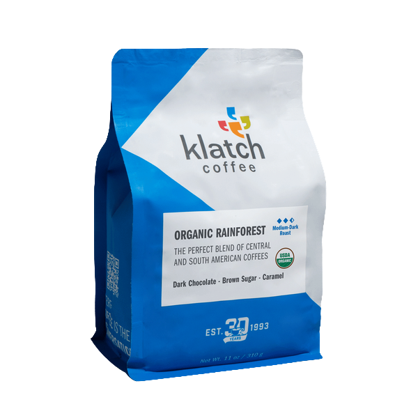 Organic Rainforest Blend 2 lb Cafe Style Espresso Coffee