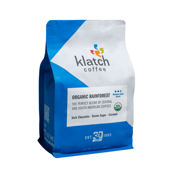 Organic Rainforest Blend 310 gr Cafe Style Espresso Coffee