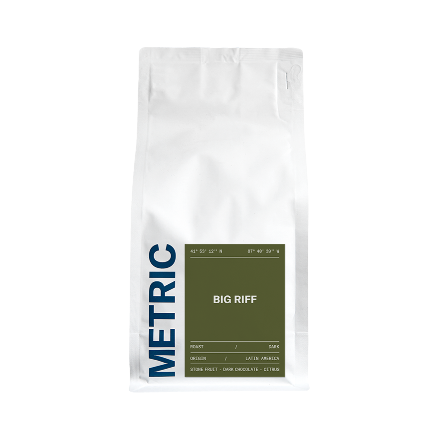 Big Riff 2 lb Cafe Style Espresso Coffee
