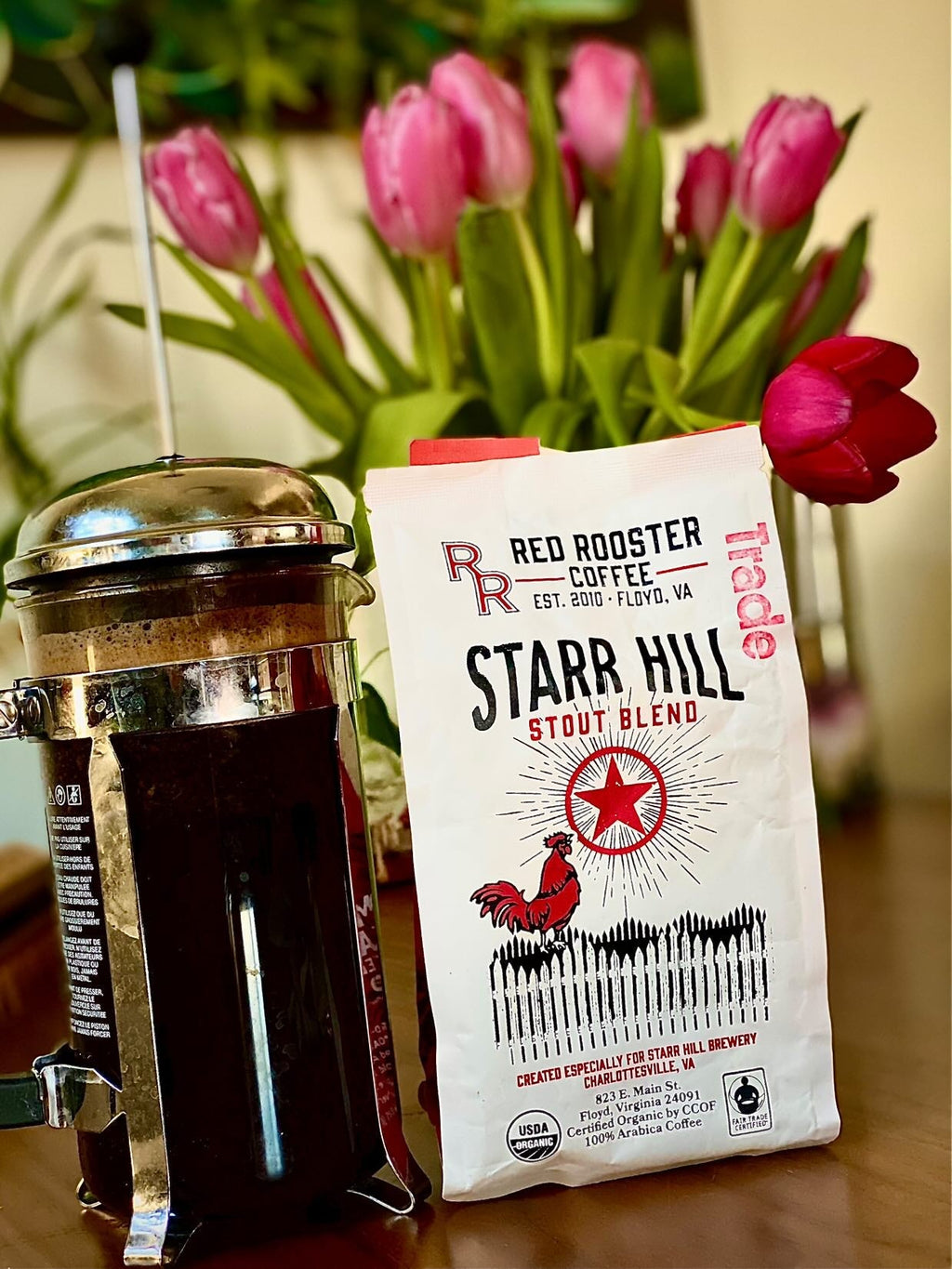 Organic Starr Hill Stout Blend Premium Roasted Coffee Blend