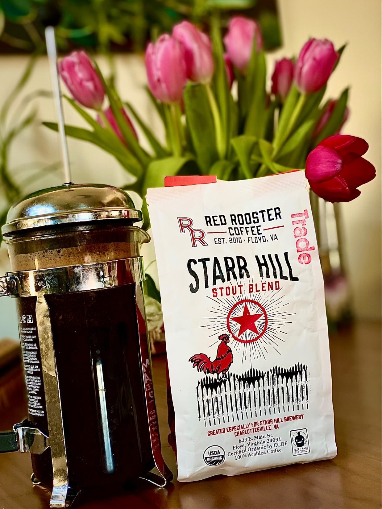 Organic Starr Hill Stout Blend Premium Roasted Coffee Blend