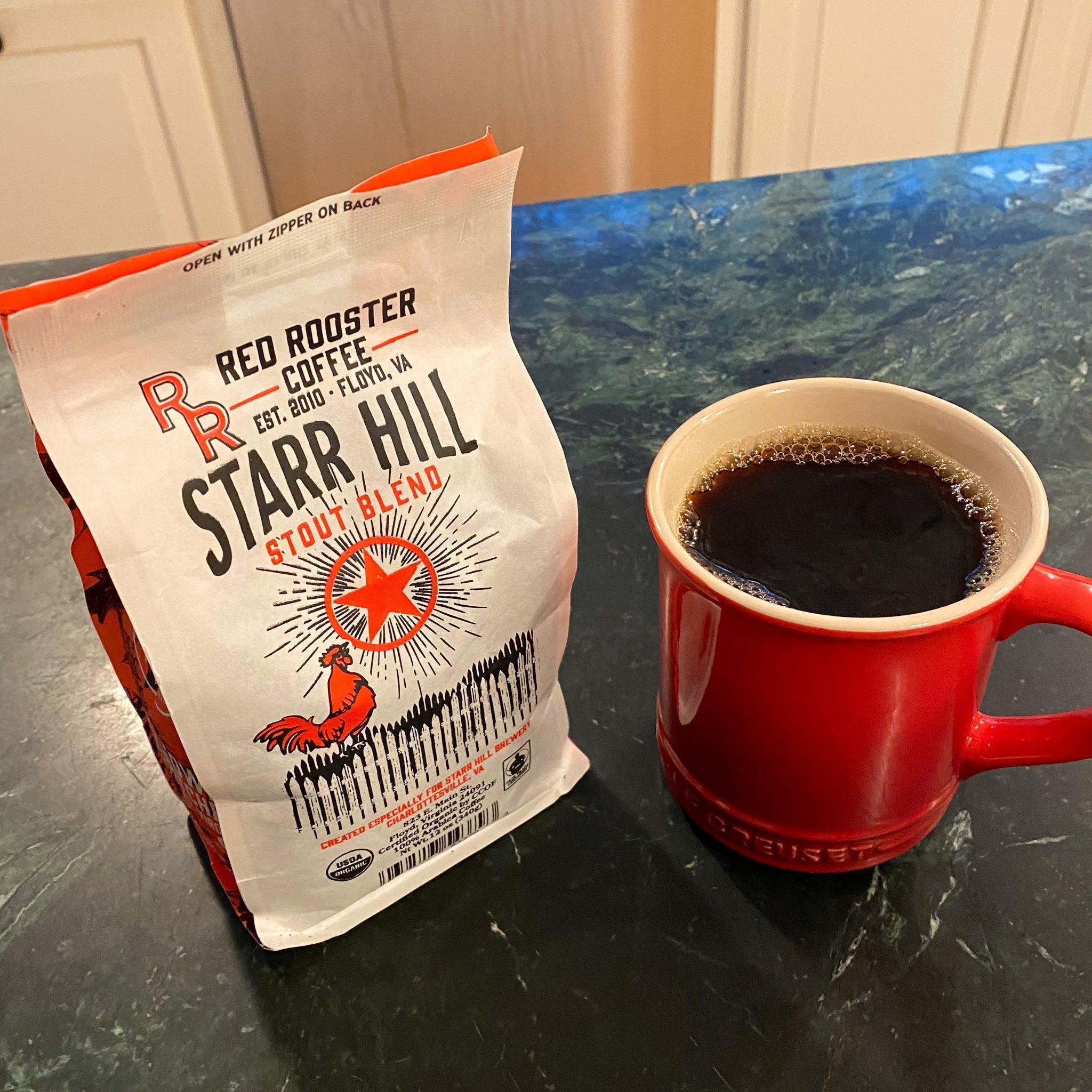 Organic Starr Hill Stout Blend Premium Roasted Coffee Blend